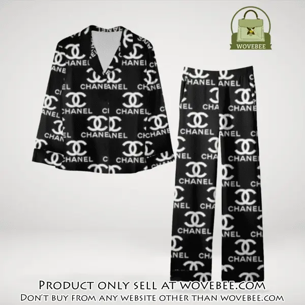Trending luxury chanel satin pajama set pjs1041 wvb1404611